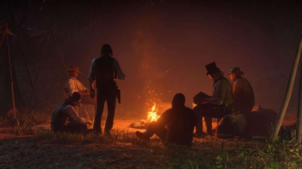 Red Dead Redemption 2 - Артут Морган и Банда Ван Дер Линде на новых скриншотах Red Dead Redemption 2 - screenshot 3