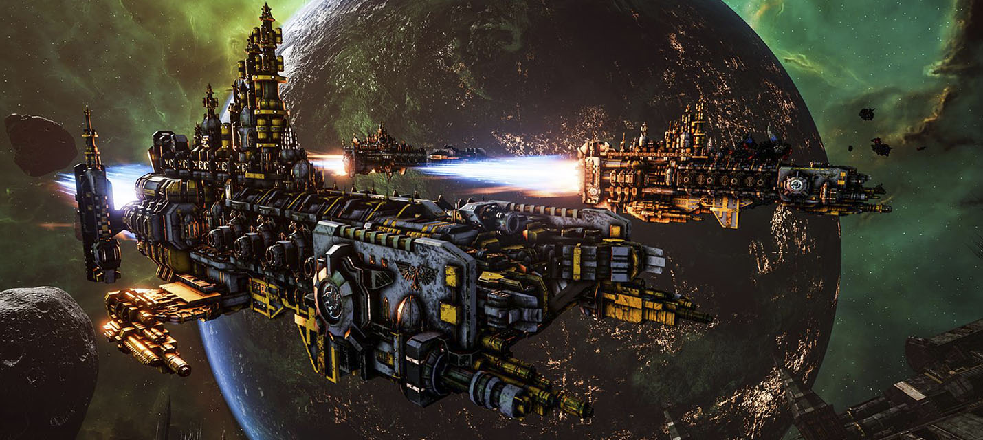 Изображение к Battlefleet Gothic: Armada 2 выйдет 24 Января, но вначале пройдет бета-тестирование