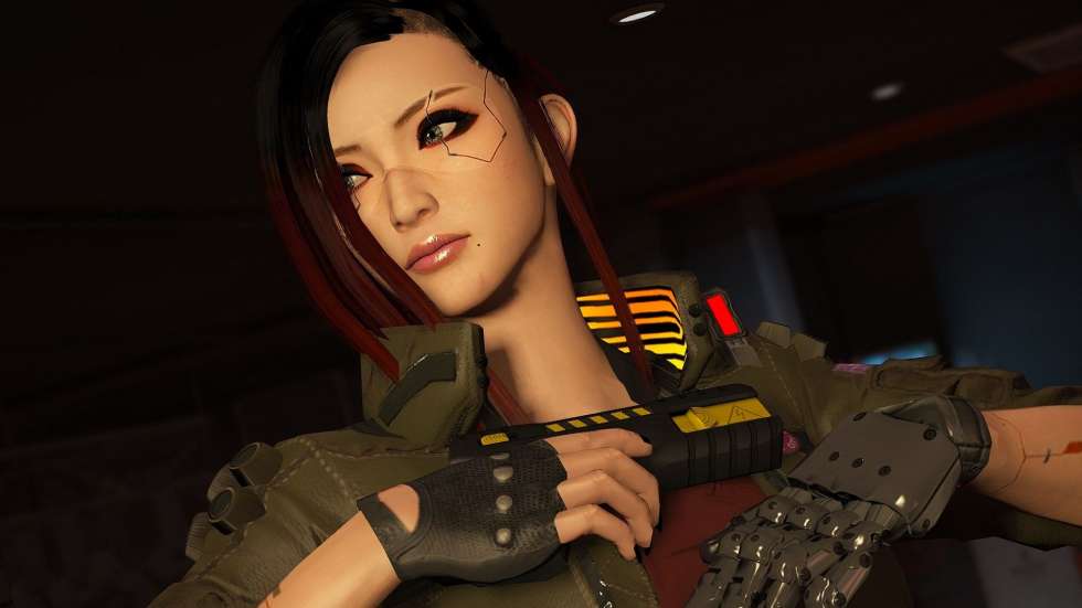 Grand Theft Auto V - Благодаря моду в GTA V можно добавить облики для женских персонажей в стиле Cyberpunk 2077 - screenshot 2