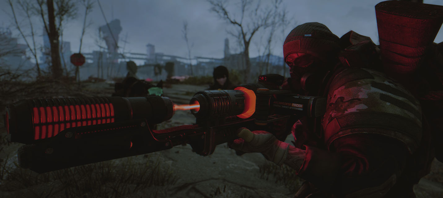 Изображение к Благодаря моду в Fallout 4 появилась орбитальная пушка