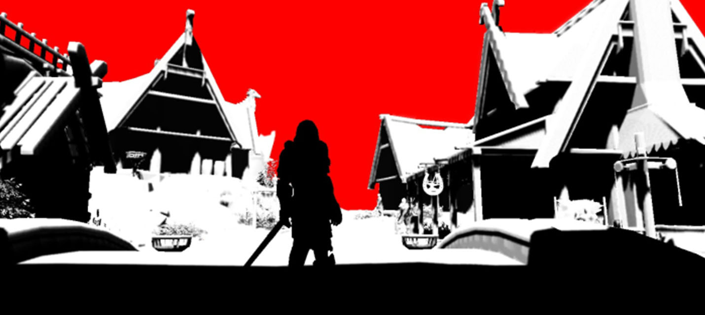 Изображение к Глитч подарил The Elder Scrolls V: Skyrim визуальный стиль Persona 5