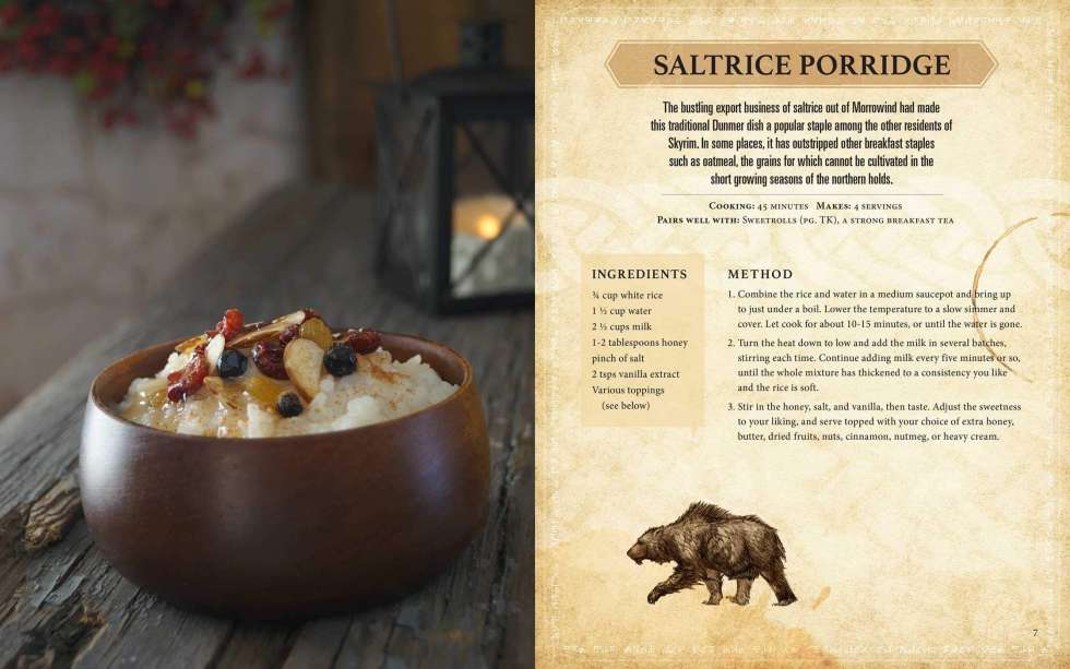 Официальная кулинарная книга The Elder Scrolls станет доступна в Марте