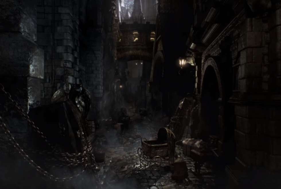 Игрок нашел локацию из вступительного интро Bloodborne