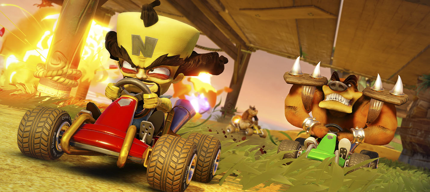 Изображение к Тонна геймплея Crash Team Racing Nitro-Fueled