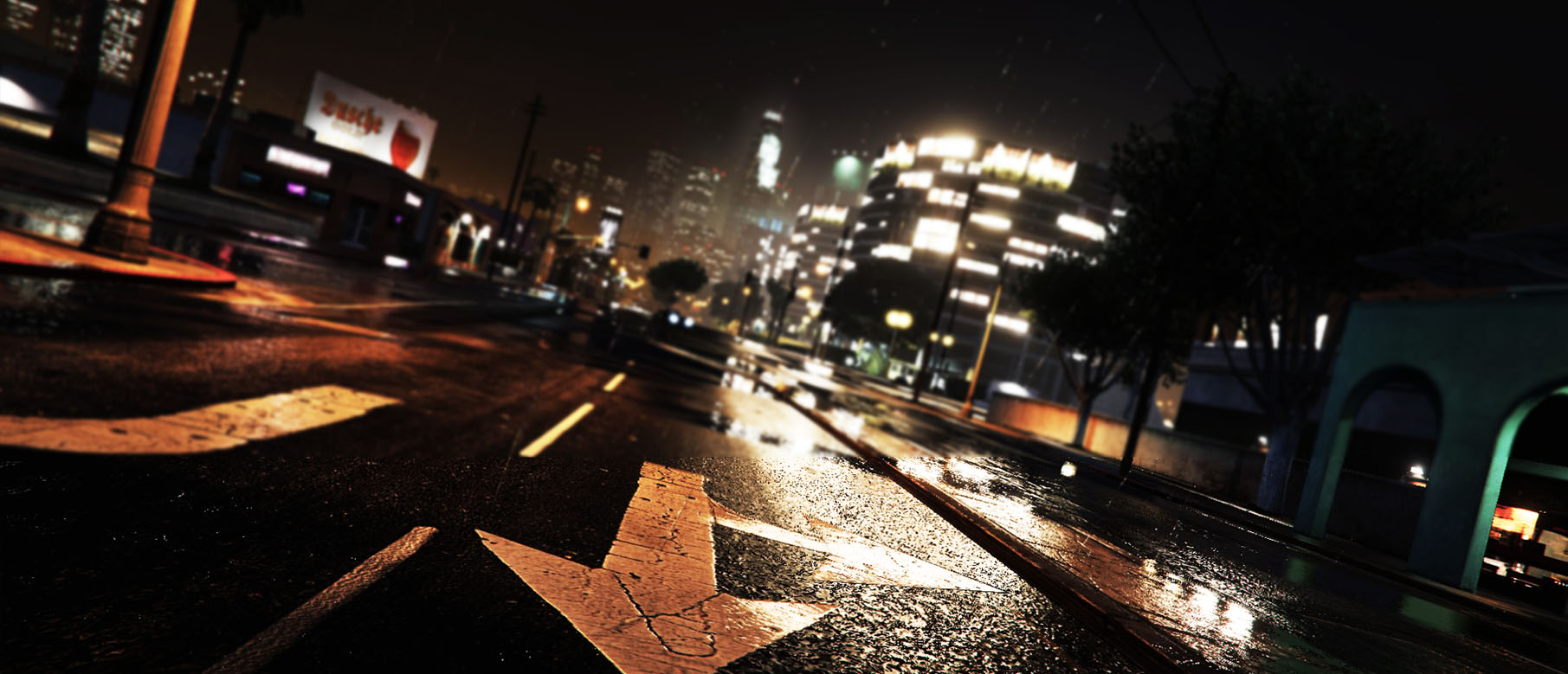 Изображение к Метеоритный дождь в Grand Theft Auto V