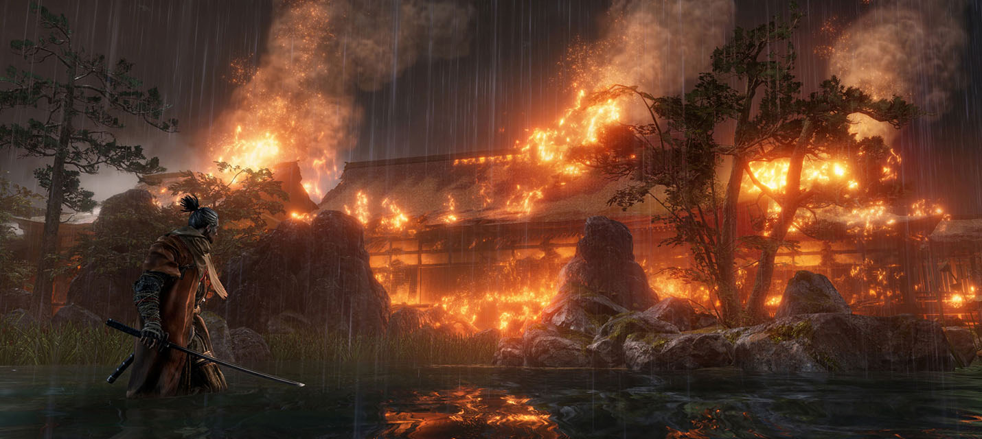 Скованный Огр - ещё один босс Sekiro: Shadows Die Twice