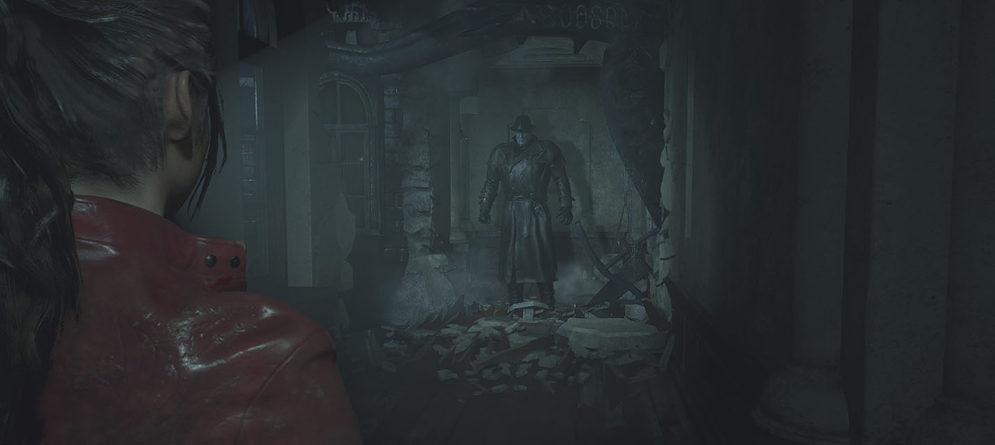 Изображение к Мод для Resident Evil 2 превращает Мистера Икс в паровозик Томас