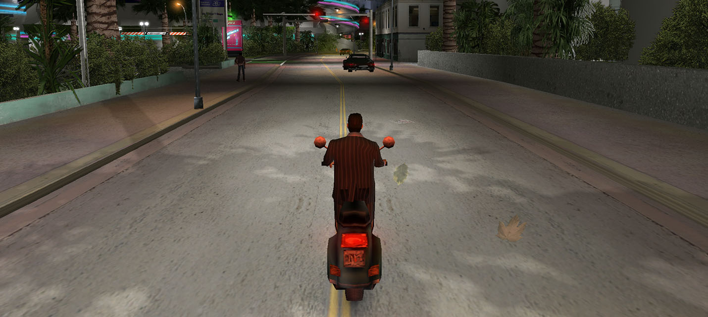 Изображение к Нейросеть улучшила текстуры Grand Theft Auto: Vice City