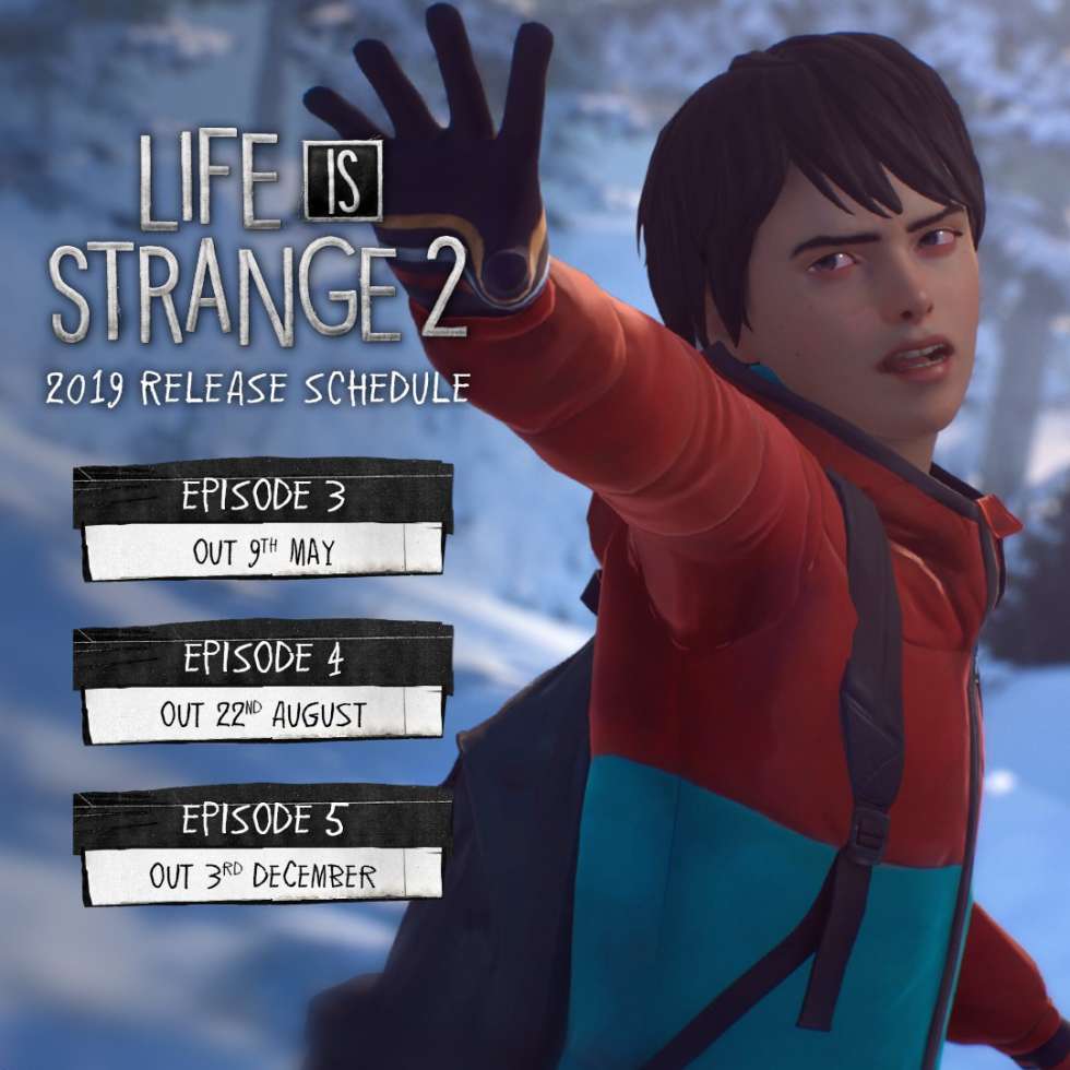 Эпизоды 3, 4 и 5 Life is Strange 2: Episodes выйдут 9 Мая, 22 Августа
