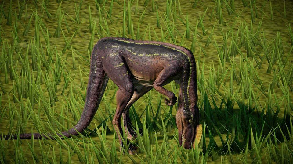 Что-то не так с последним добавленным динозавром в Jurassic World Evol