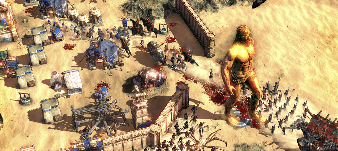 Изображение к Гниющие трупы и разгневанный бог в новом геймплее Conan Unconquered
