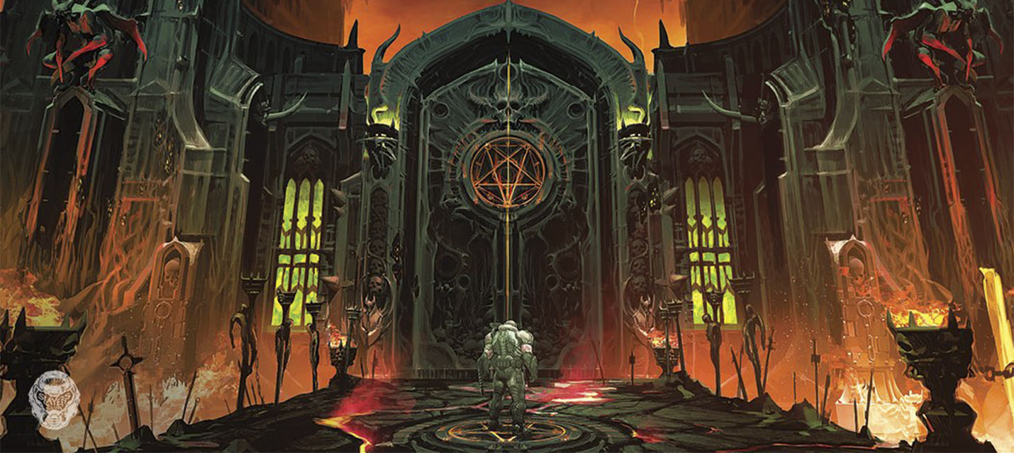 Адские Врата» - взгляните на концепт-арт DOOM Eternal — Rampaga