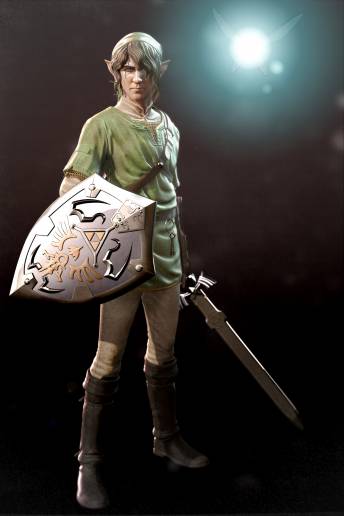 Игры - Реалистичная версия Линка из The Legend of Zelda по версии Кайла Хефлея - screenshot 1