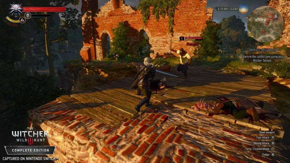 Ведьмак в миниатюре - первые скриншоты Switch-версии The Witcher 3: Wi