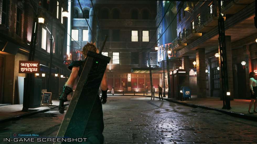 Концепт-арт Сектора 8 из ремейка Final Fantasy VII