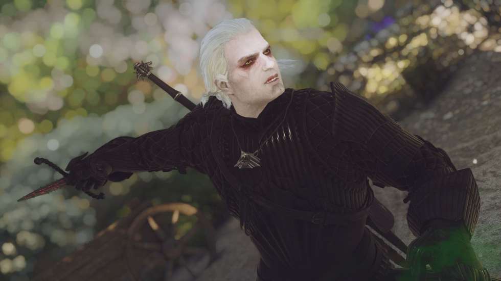 Моддер предал Геральту в The Witcher 3: Wild Hunt внешность Генри Кави