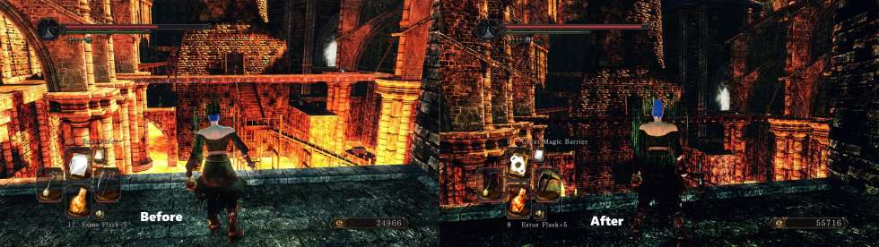 Новый набор HD-текстур сделает Dark Souls 2 в разы мрачнее