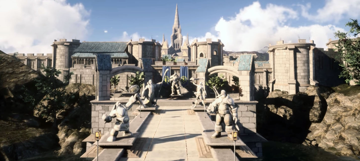 Изображение к Взгляните на Штормград из World of Warcraft воссозданный на движке Unreal Engine 4