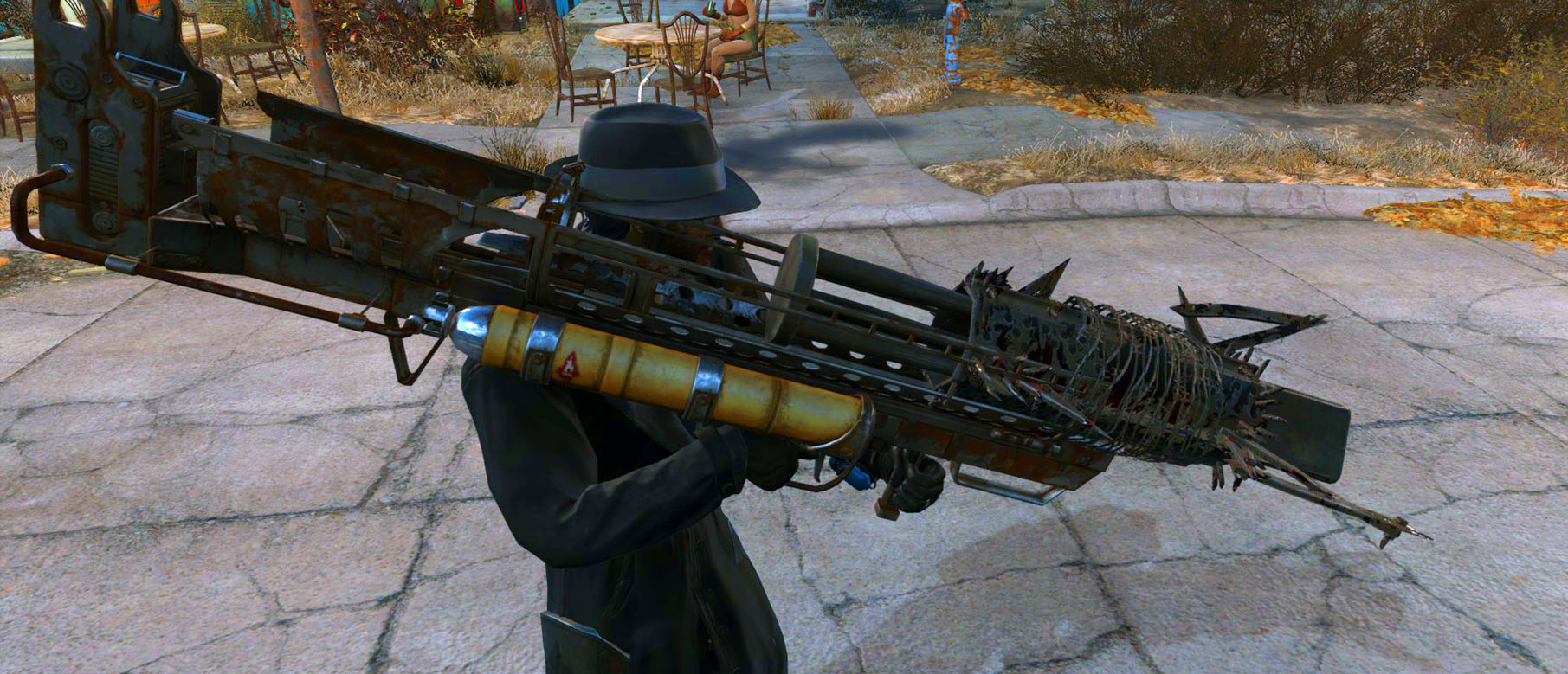 Fallout 4 lowered weapons dlc addon фото 29