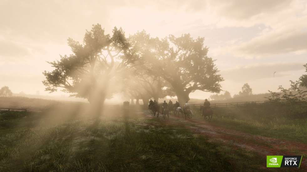 Несколько скриншотов PC-версии Red Dead Redemption 2 с RTX