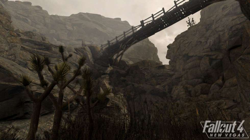 Мохавская Пустошь на новых скриншотах модификации Fallout 4: New Vegas