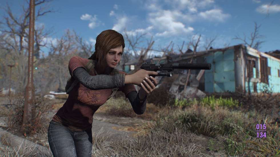За Элли из The Last of Us можно сыграть в Fallout 4