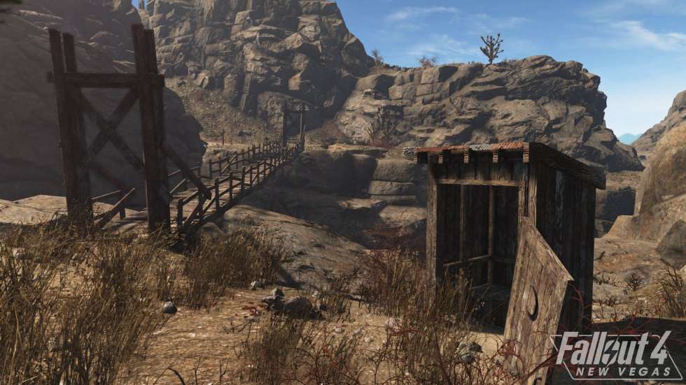 Мохавская Пустошь на новых скриншотах модификации Fallout 4: New Vegas