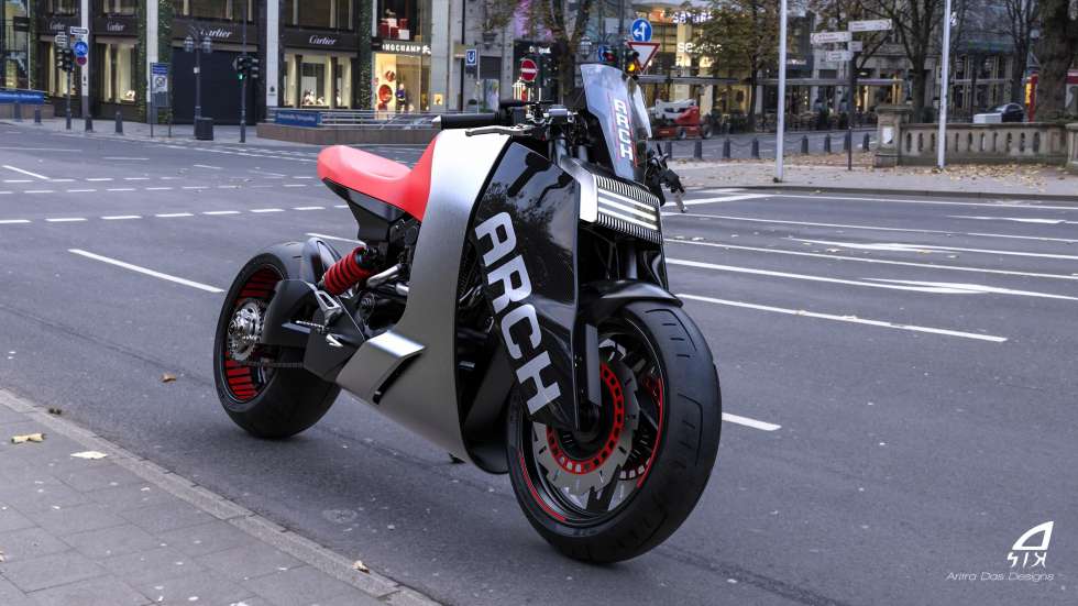 Энтузиаст создал мотоцикл, вдохновленный Cyberpunk 2077