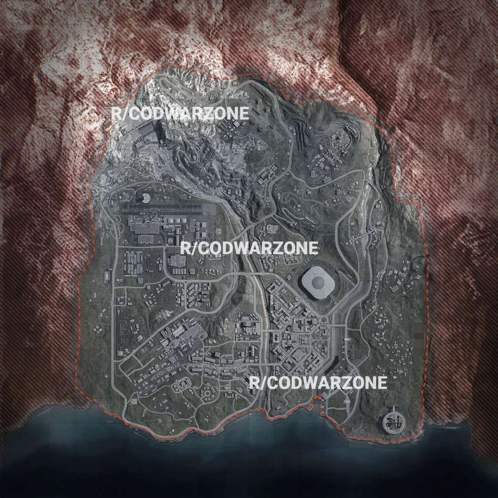 Слух: Полная карта Warzone, режима «королевской битвы» Call of Duty: M