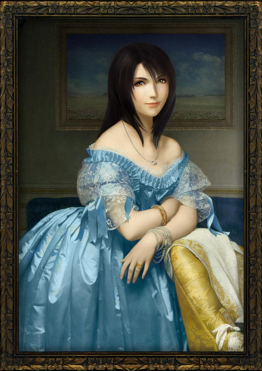 Лади Галбадия, Мона Мидна и портрет Темерской дворянки - художница рис