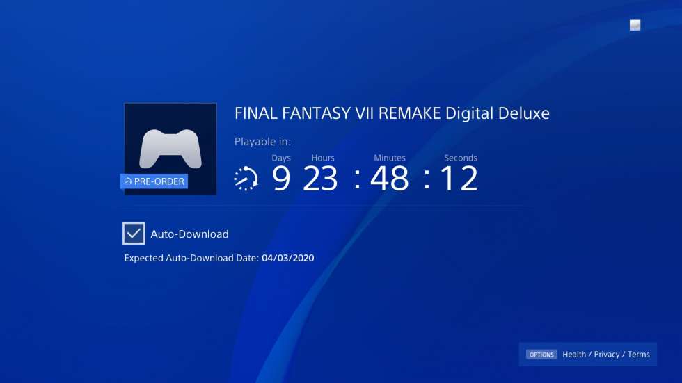 Предзагрузить цифровую версию ремейка Final Fantasy VII можно будет ра