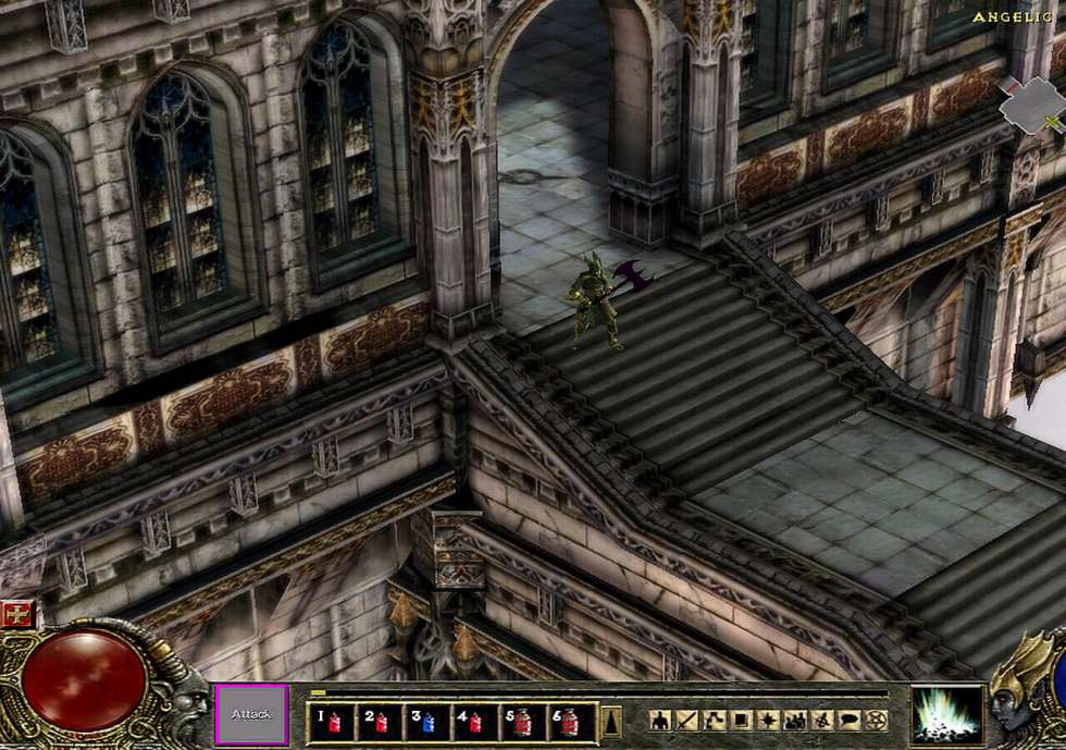 10 скришотов из ранней версии отмененной Diablo III
