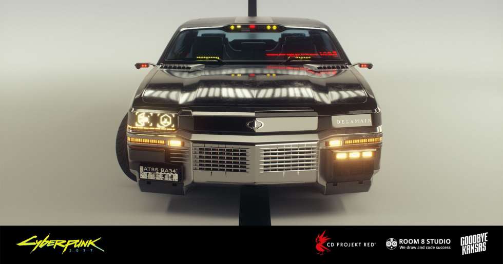 Такси будущего - взгляните на рендеры авто из трейлера Cyberpunk 2077