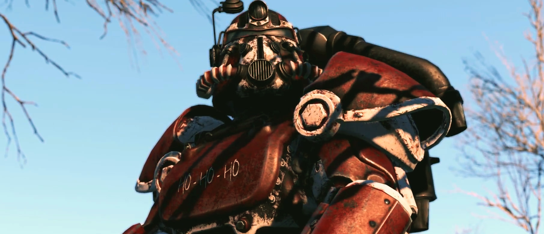 Постапокалиптический Санта-Клаус в Fallout 4