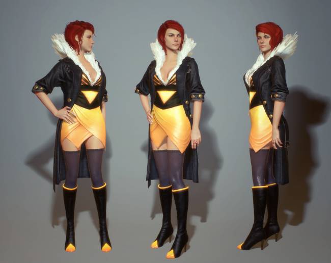 Indie - Как бы выглядела Рэд, героиня Transistor, если бы она была персонажем 3D слешера - screenshot 2