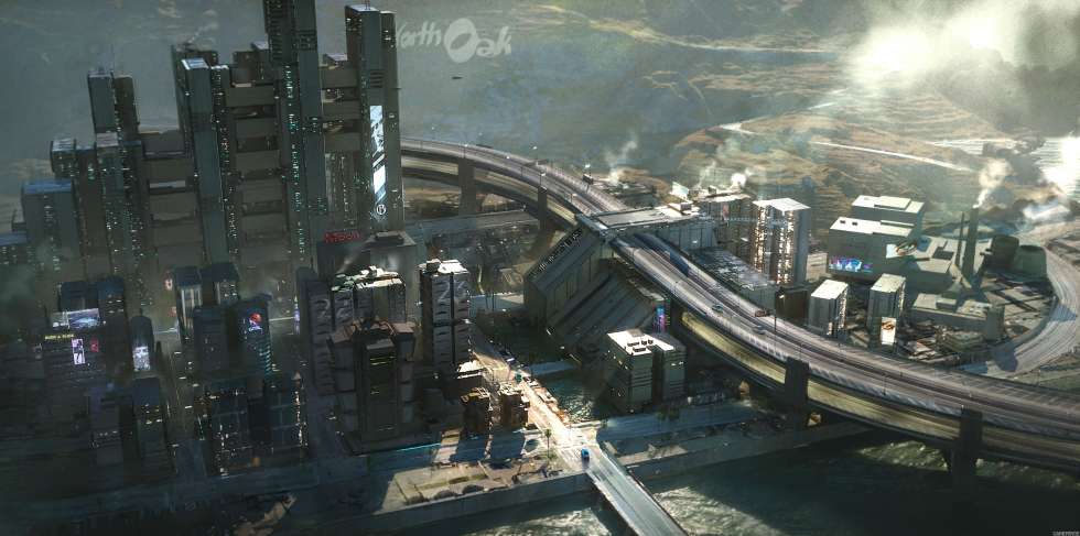 Виды Найт-Сити на новых скриншотах Cyberpunk 2077