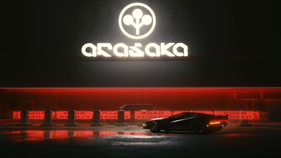 Здание мегакорпорации Arasaka и перестрелка на новых скриншотах Cyberp