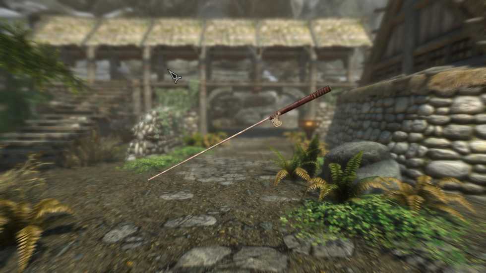 Теперь в TES V: Skyrim можно сражаться вилкой, метлой, флейтой или вил