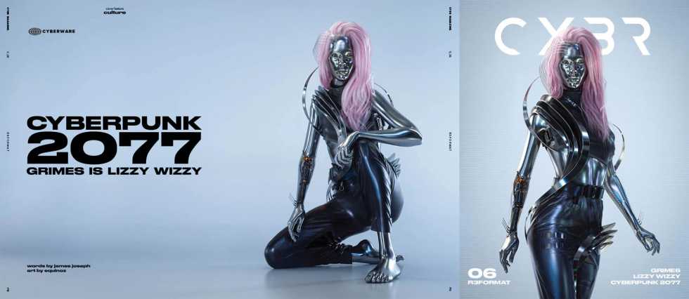 Лиззи Уиззи - селебрити из вселенной Cyberpunk 2077