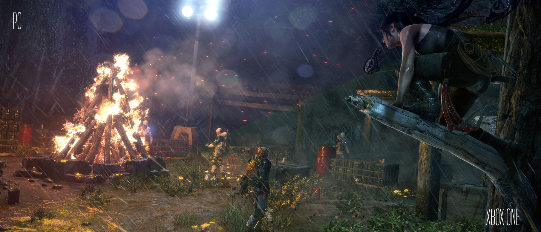 Изображение к Сравнение PC и Xbox One версий Rise of the Tomb Raider