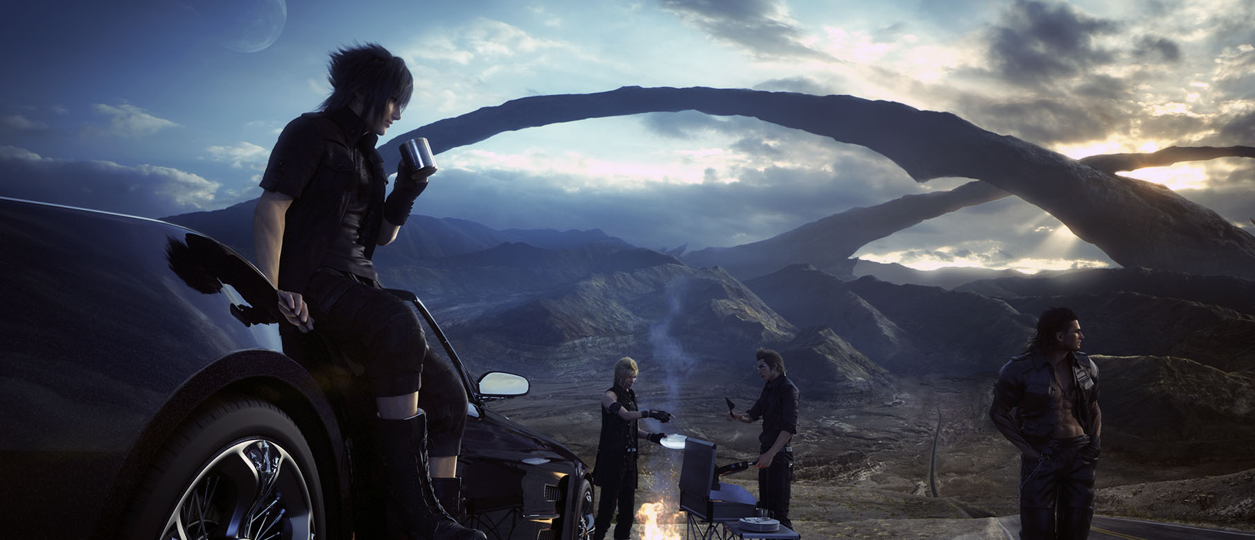 Изображение к Final Fantasy XV не будет игрой со 100% открытым миром