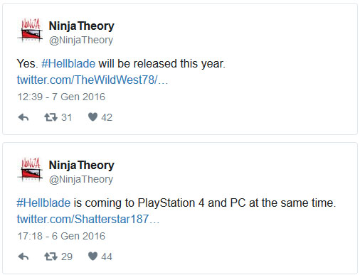 Hellblade: Senua's Sacrifice - Hellblade выйдет в 2016 году на PC и PS4 - screenshot 1