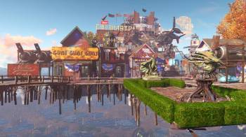 Fallout 4 - Крутое поселение Fallout 4 в стиле BioShock Infinite - screenshot 6