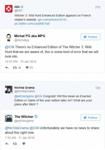 Игры - Патч 1.12 для The Witcher 3: Wild Hunt выйдет сегодня, The Witcher 3: Enhanced Edition это фейк - screenshot 1