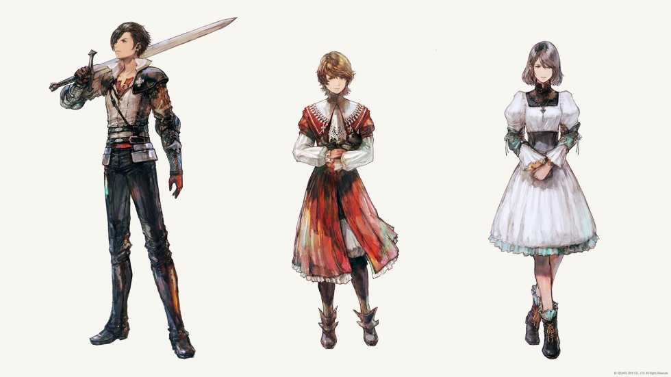 Знакомство с персонажами и миром - детали Final Fantasy XVI
