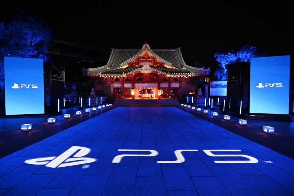 Ивент по случаю запуска PlayStation 5 прошел в древнем японском храме