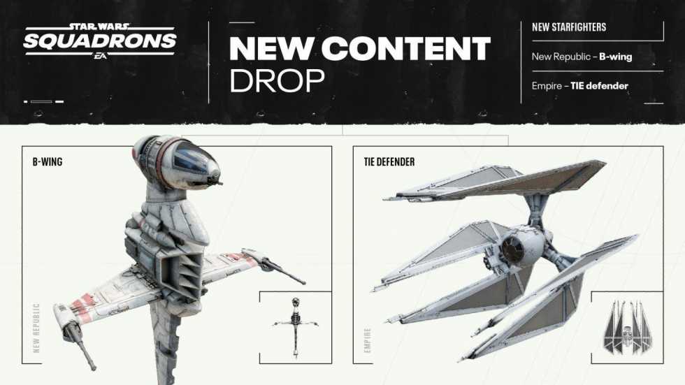 В Star Wars: Squadrons появятся два истребителя, новая карта и пользов