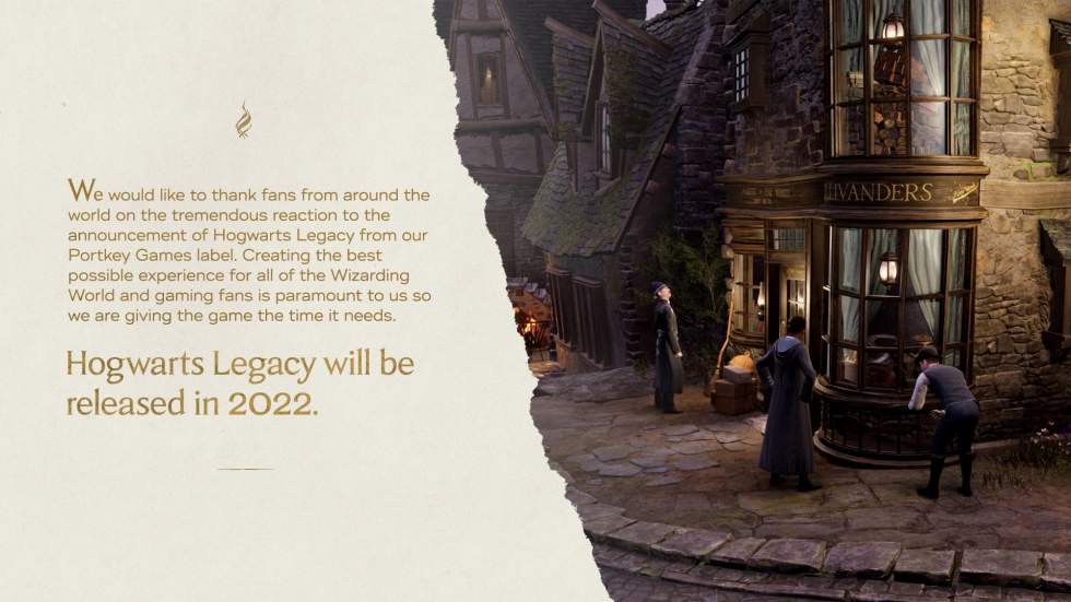 Релиз Hogwarts Legacy перенесён на 2022 год