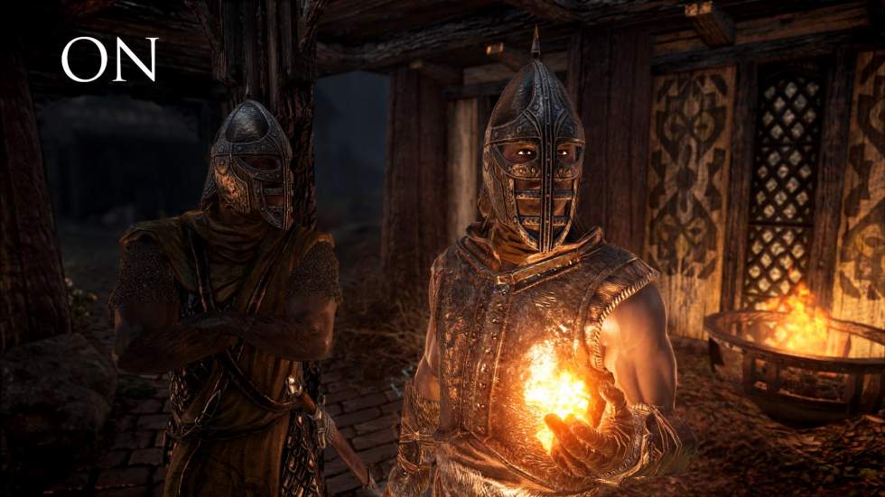 Мод для TES V: Skyrim Special Edition позволяет переключать отображени