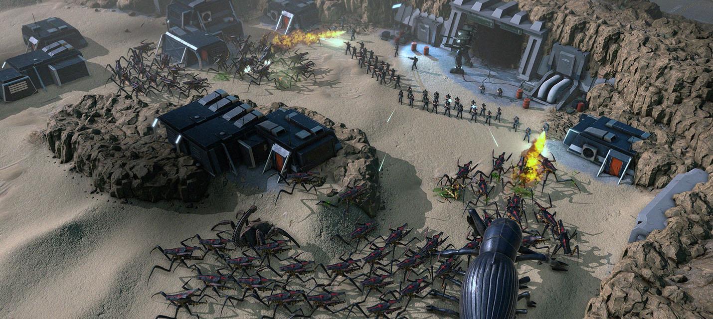 Новый геймплейный трейлер RTS Starship Troopers - Terran Command — Rampaga